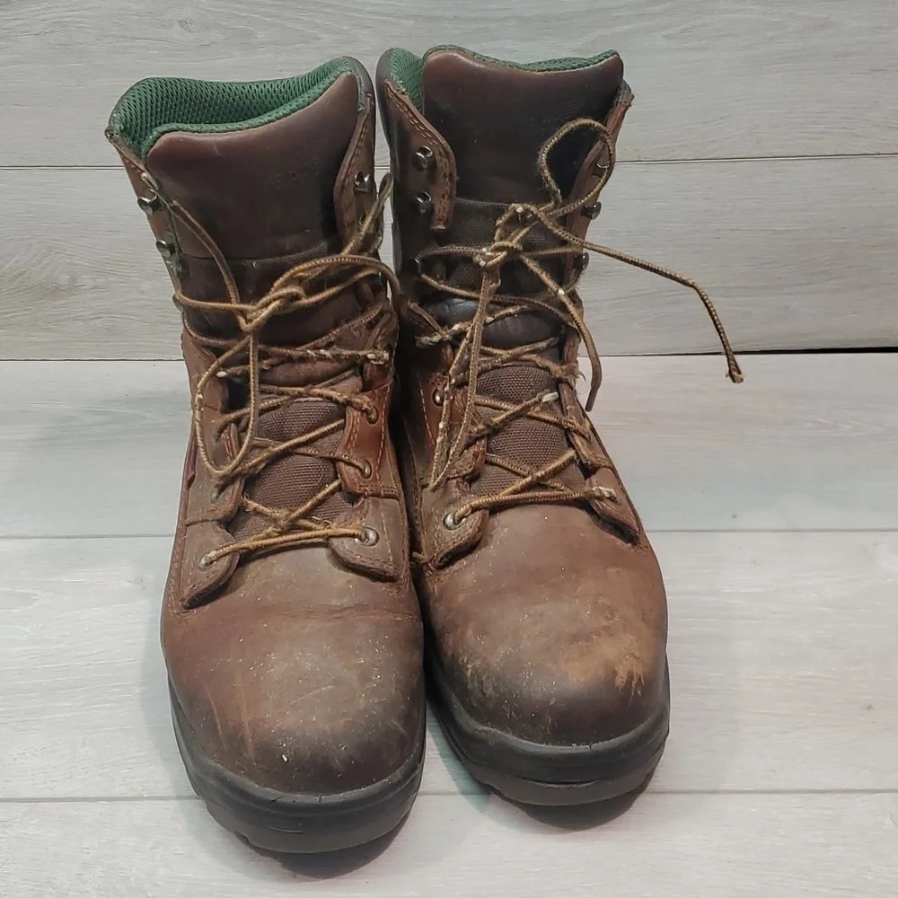 Red Wings Mens 954 High Top Leather VintageWork Soft toe boots shoes sz 12 E2 EH